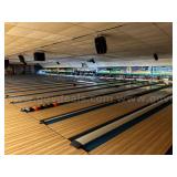 24 QubicaAMF 90XLi Bowling Pinspotters & Bowling Alley Wood Flooring