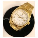 1979 Rolex 18K Yellow Gold Oyster Perpetual Day- Date Watch