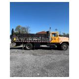 1990 International Stake Body Truck with Lift Gate
