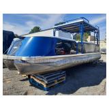 ALOHA PONTOONS PARADISE SERIES 260 TRITOON WITH SUNDECK