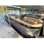 25FT. PONTOON BARGE AND MOTOR