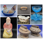 Get Ready for the Holidays Vtg Glass, Fenton, Hens on Nests in Duluth Estate Auction