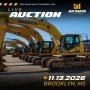 SOUTH MISSISSIPPI FALL CONSTRUCTION & TRANSPORTATION PUBLIC AUCTION- FRIDAY, NOV 13TH AT 9 AM CT