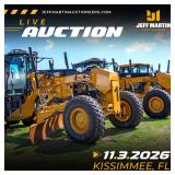 KISSIMMEE FLORIDA CONSTRUCTION LIVE AUCTION- NOVEMBER 3RD AT 9AM ET