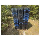 LOT OF PLASTIC PEPSI COLA CRATES