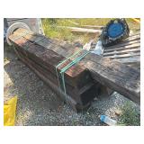 LOT OF WOODEN POSTS