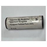 ROLL OF US MINT AMERICA THE BEAUTIFUL 