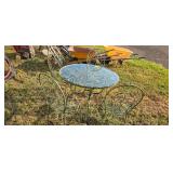 PATIO TABLE AND CHAIRS