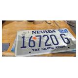 LICENSE PLATE NEVADA