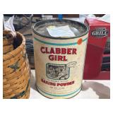 CLABBER GIRL TIN