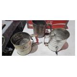 FLOUR SIFTER LOT