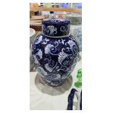 BLUE AND WHITE VASE