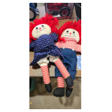 RAGGEDY ANN AND ANDY DOLLER