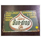 SUDROP METAL SIGN