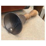 BELL WITH WOODEN HANDLE