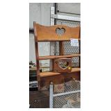 WOODEN WALL SHELF