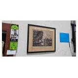 FRAMED VINTAGE PICTURE