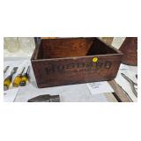 VINTAGE WOODEN CRATE