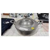 PEWTER BOWL WITH LID