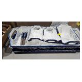 BLUE AND WHITE DISHES LOT