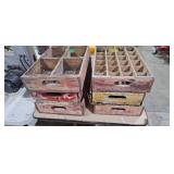 WOODEN CRATE LOT