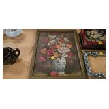 VINTAGE FLORAL PICTURE