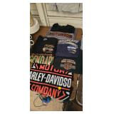 HARLEY DAVIDSON SHIRT LOT