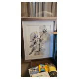 FLORAL FRAMED PICTURE DECOR