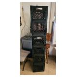 PLASTIC MILK CRATES