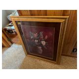 FRAMED FLORAL PRINT