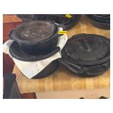 LODGE CAST IRON POTS