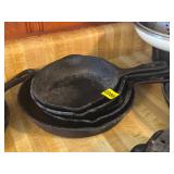 CAST IRON SKILLETS