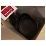 BOX OF CAST IRON
