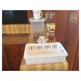 BASKETS, CANNING LIDS, ETC