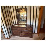 DRESSER WITH MIRROR