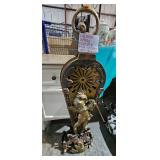 BRASS FIREPLACE SCREEN FAN