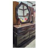 DRESSER WITH MIRROR
