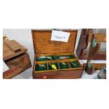 VINTAGE TACKLE BOX WOODEN