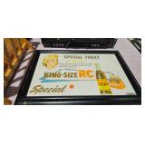 FRAMED VINTAGE AD