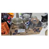 GLASS CANISTERS
