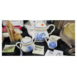 TEA POT / SUGAR AND CREAMER