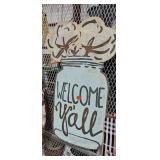 WELCOME DOOR HANGER