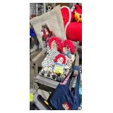 RAGGEDY ANN AND ANDY DOLL LOT
