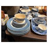 BLUE AND WHITE DISHES