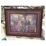 FRAMED ABRAHAM LINCOLN PICTURE