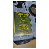 JOHN DEERE METAL SIGN