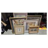 FRAMED PICTURE LOT DECOR