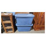 PLASTIC STORAGE TOTES