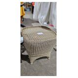 WICKER TABLE