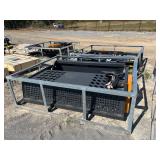 SKID STEER LANDSCAPE RAKE
